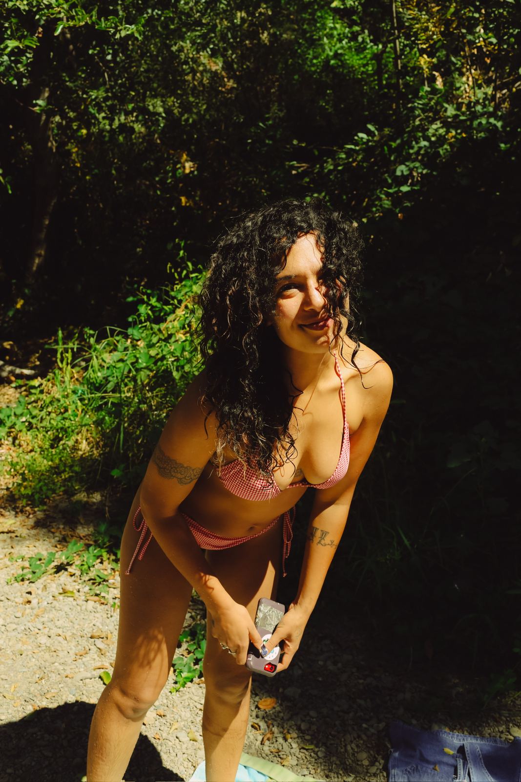 Creekside grin