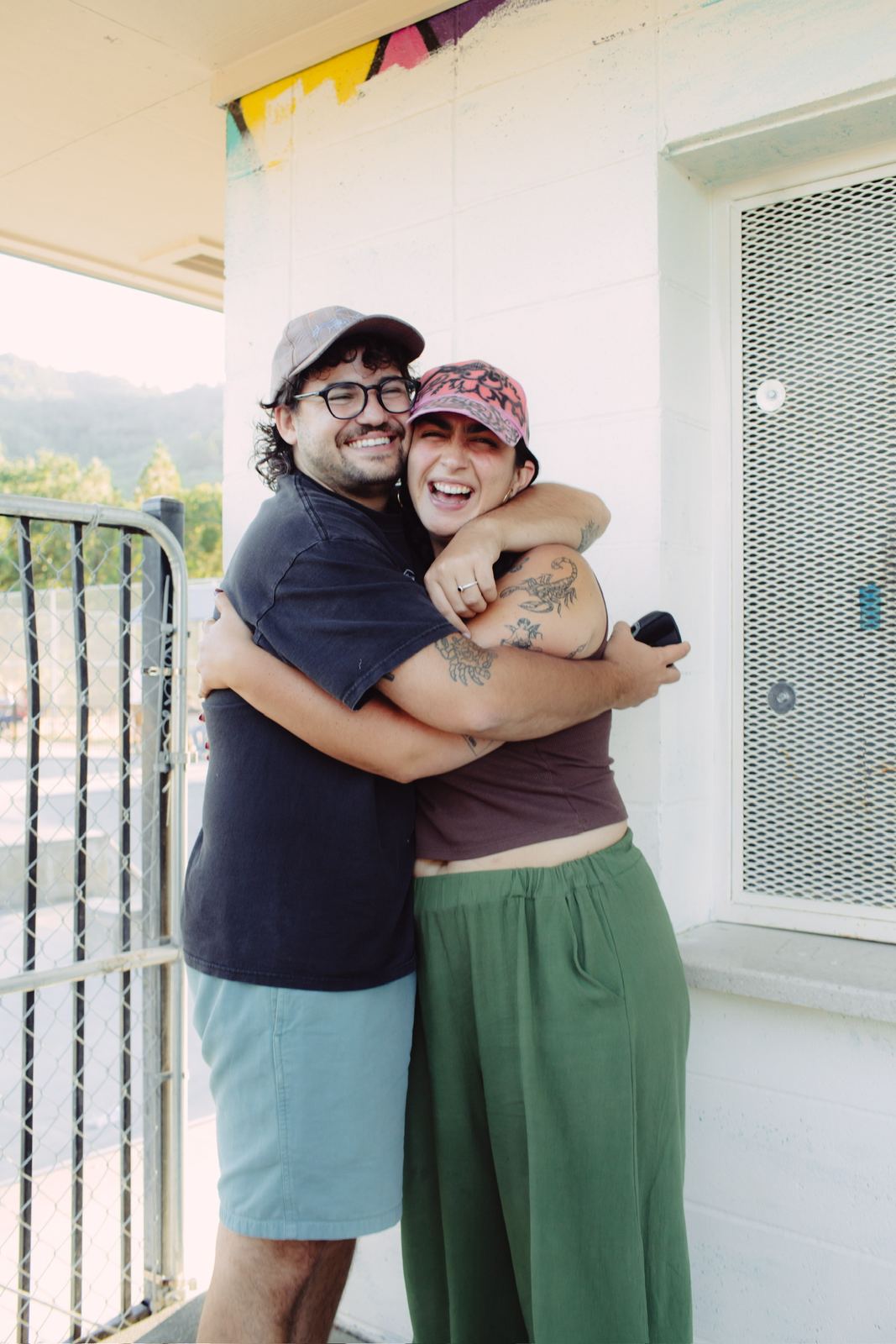 Porch hug