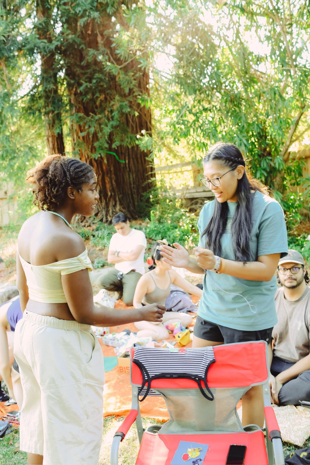 Makers under the redwoods