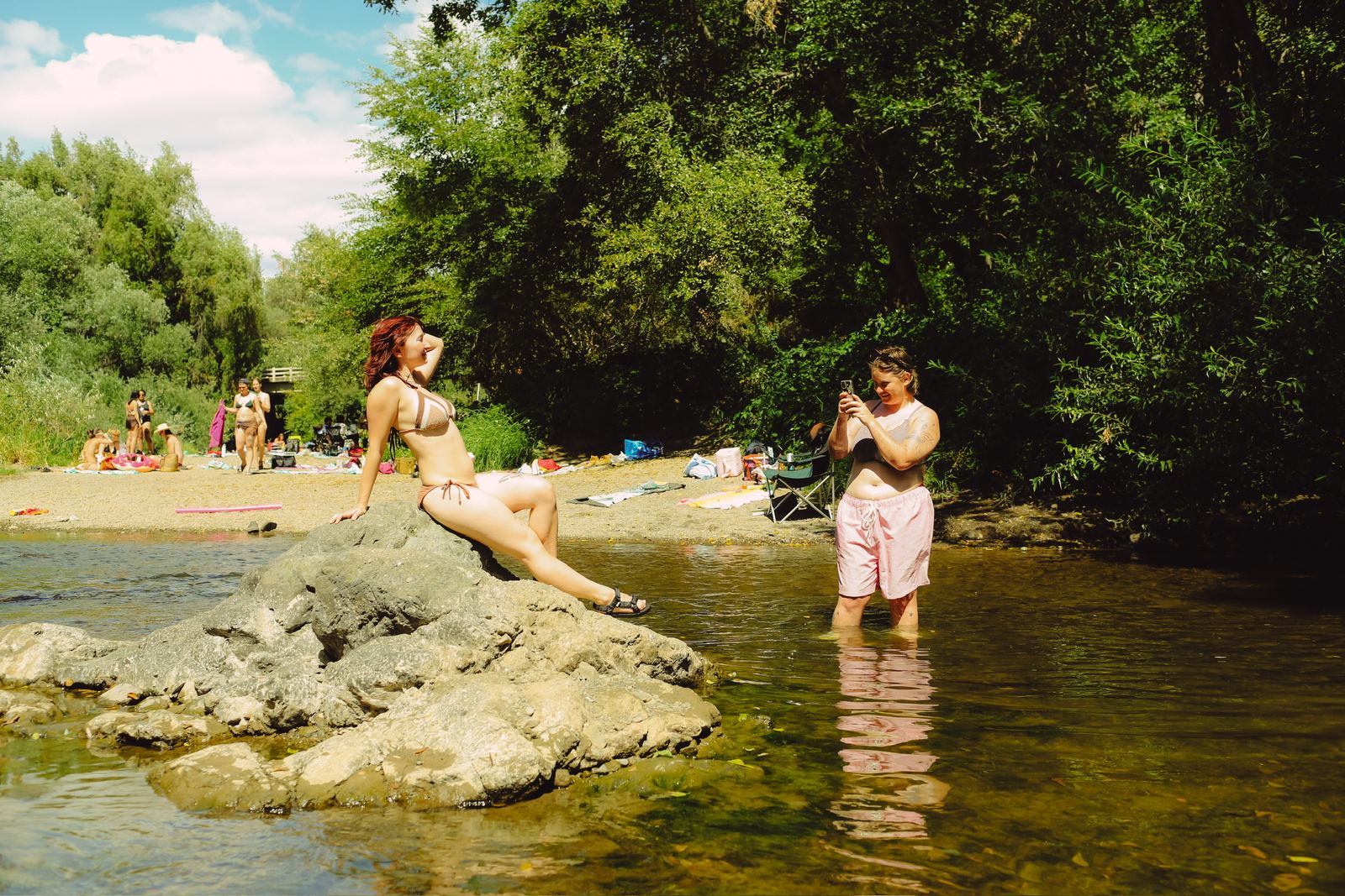 Creek hang