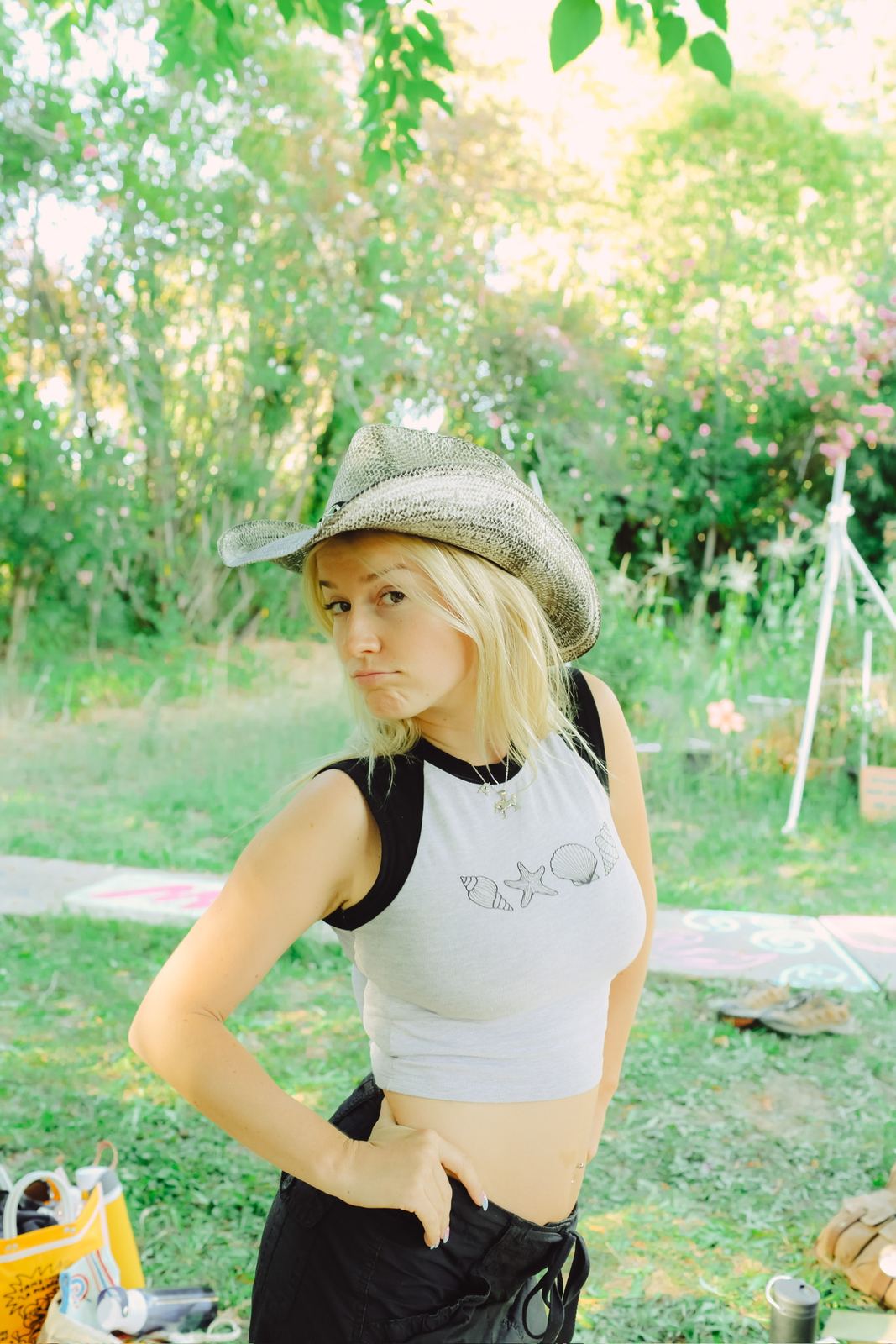 Garden portrait