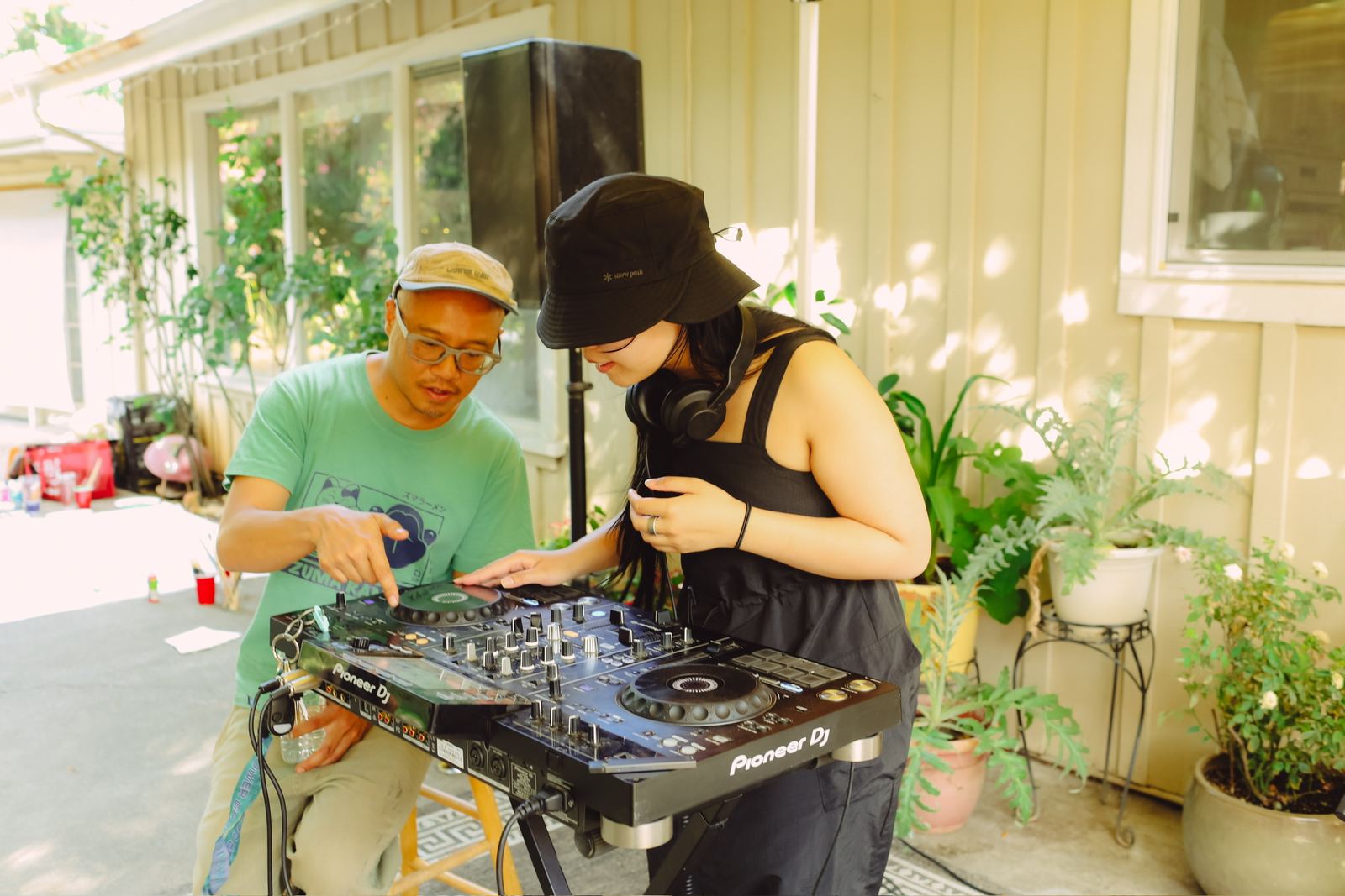 Patio DJ lab
